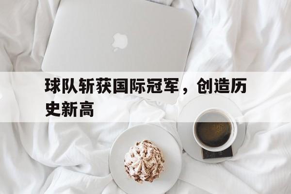 球队斩获国际冠军，创造历史新高